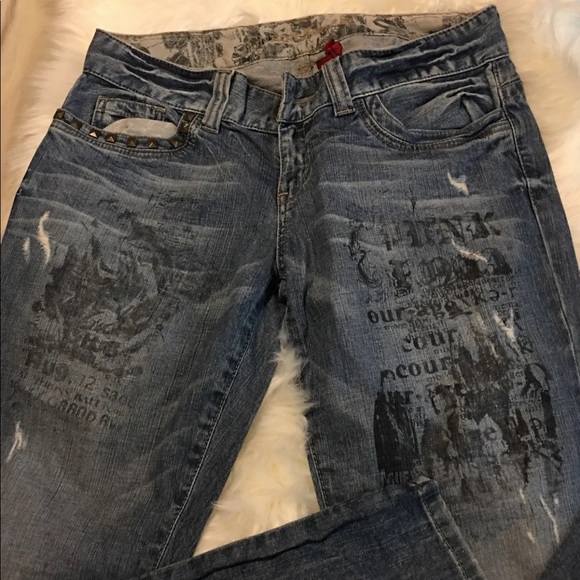 guess rocker slim boot